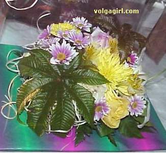 The floral bouquets offered through the Gift Shoppe at A Volga Girl have been specifically selected for the Russian girls with whom you are in correspondence.