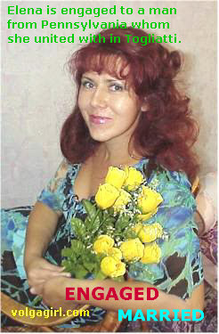 Elena is a 37 year old Russian girl who has registered with mail order bride agency A Volga Girl in the hopes of receiving email correspondence from you.